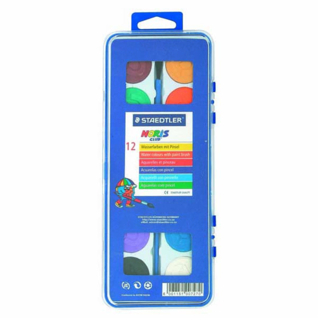 Staedtler Water Colour Set with Paintbrush