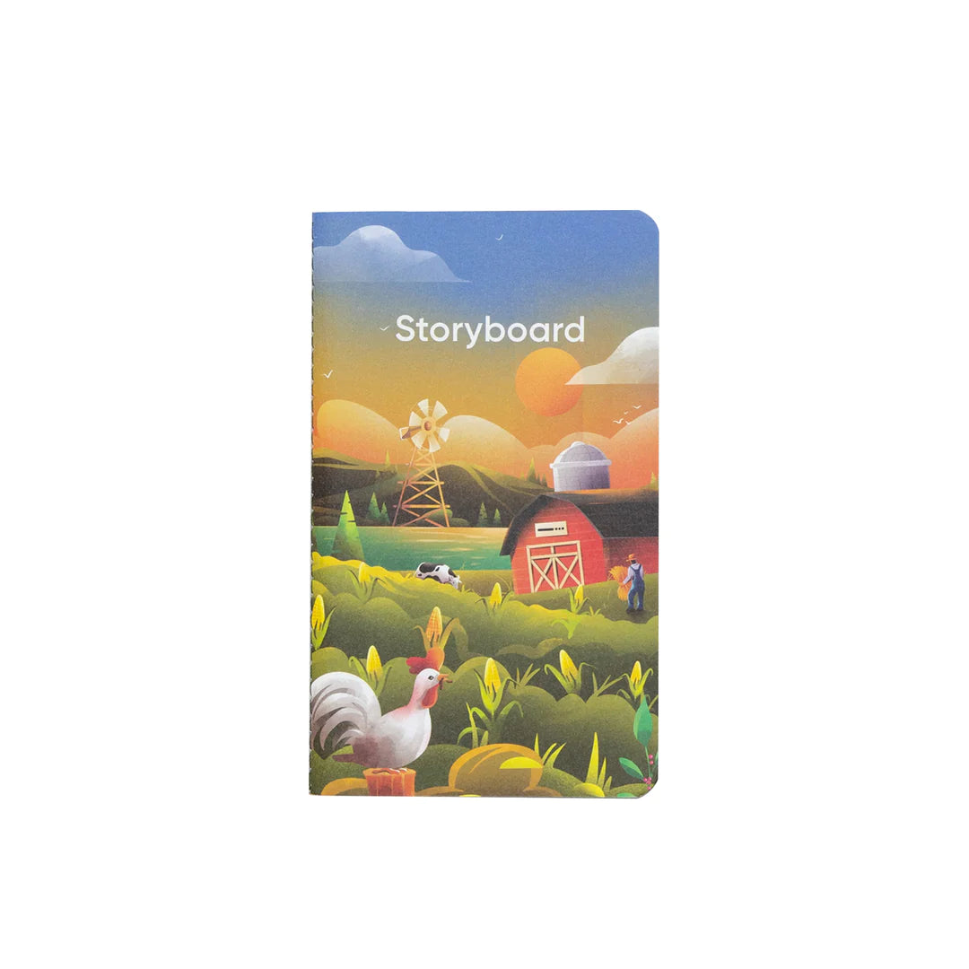 Endless Storyboard Pocket Notebook Pack - The Farm Edition
