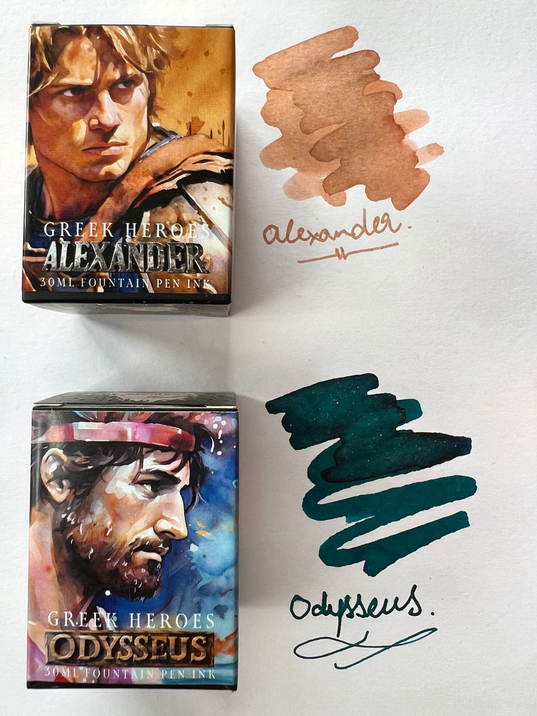 Van Dieman's Greek Heroes - Fountain Pen Ink