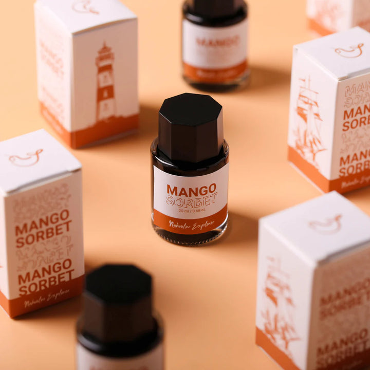 Nahvalur Explorer Ink Bottle - Mango Sorbet