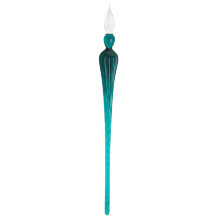 Jacques Herbin Round Glass Pen - Emerald