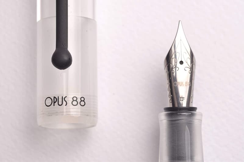 Opus 88 Clear Demonstrator Fountain Pen