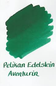 Edelstein Fountain Pen Ink Bottle - Aventurine