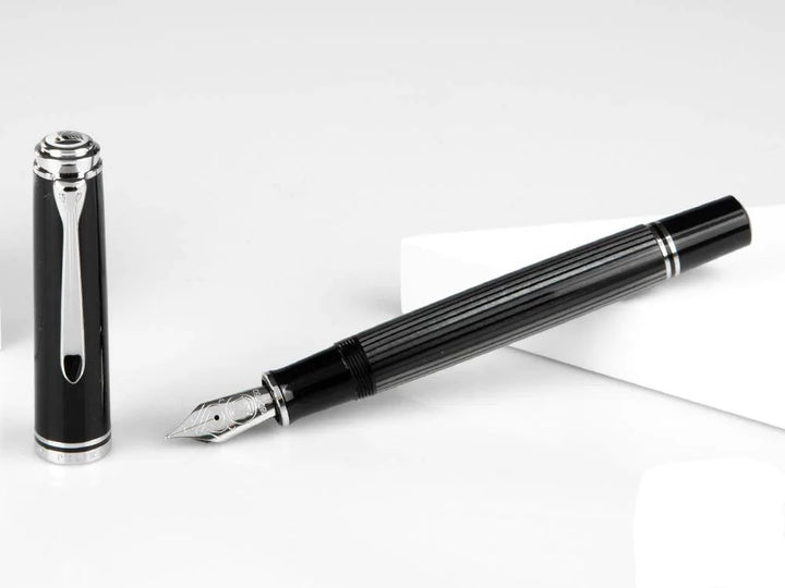 Pelikan M805 Souverän Anthracite Fountain Pen with Silver