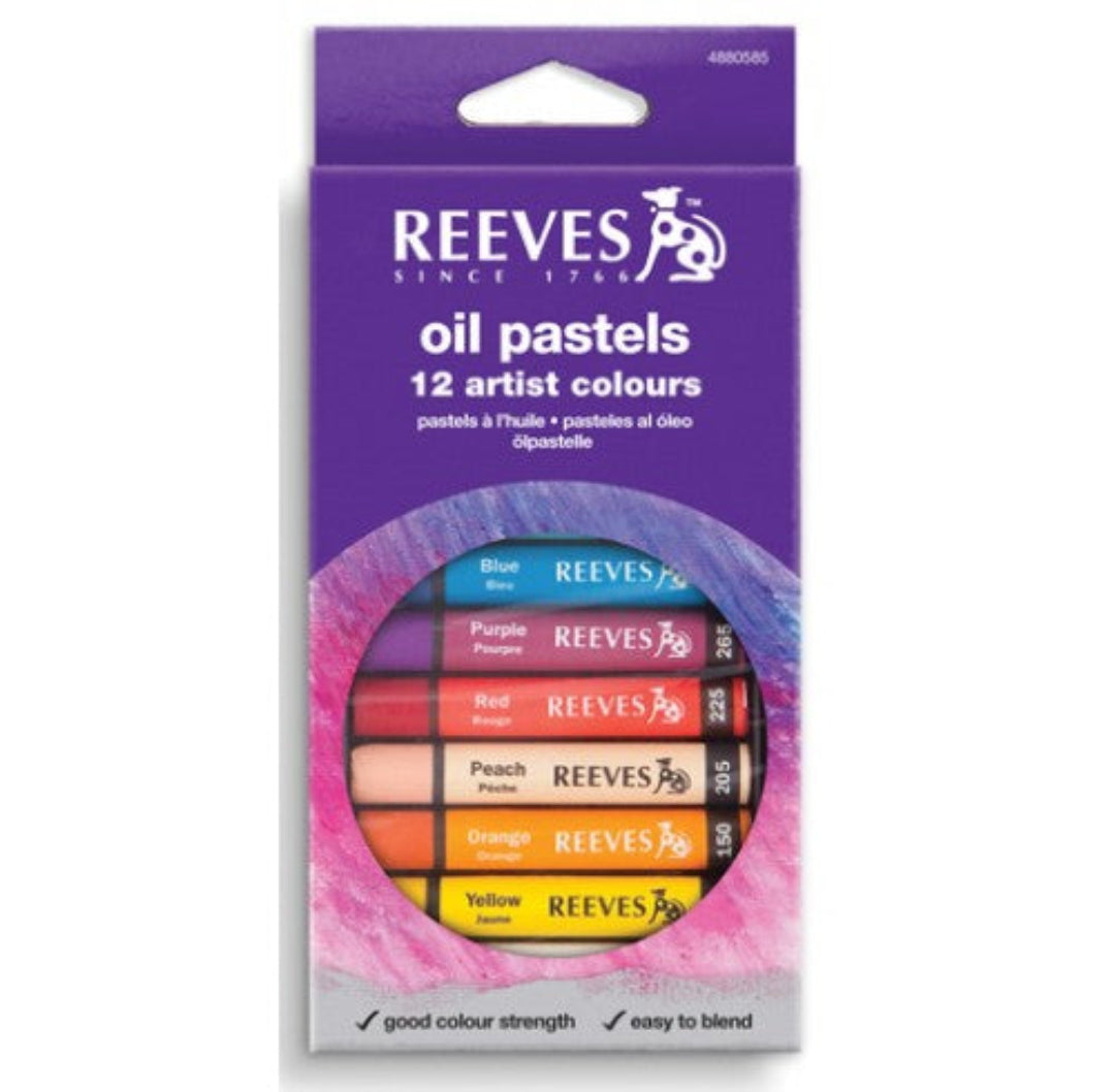 Reeves Oil Pastels 12's