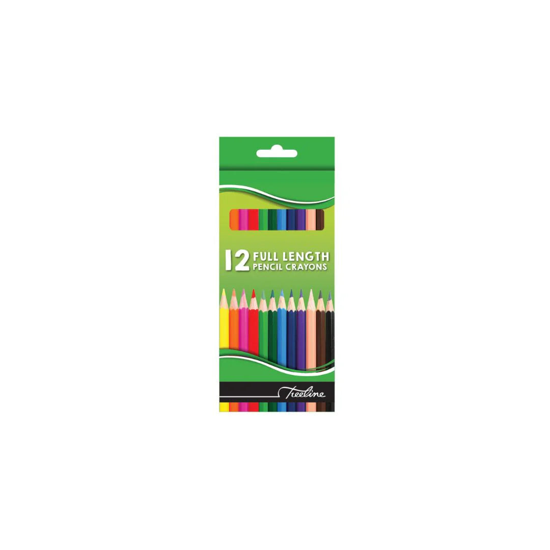 Treeline Pencil Crayons 12's