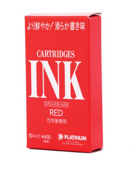 Platinum Dyestuff Fountain Pen Ink Cartridges