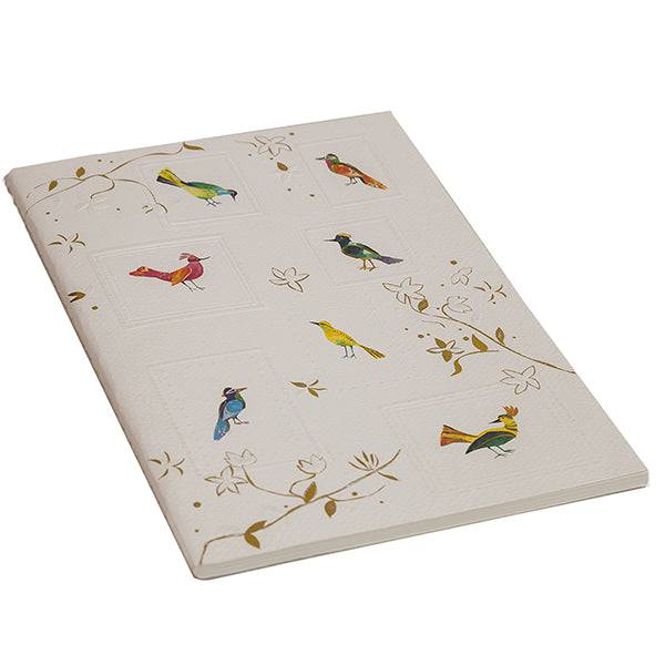 Turnowsky Stitched A5 Softcover Notebook Birds