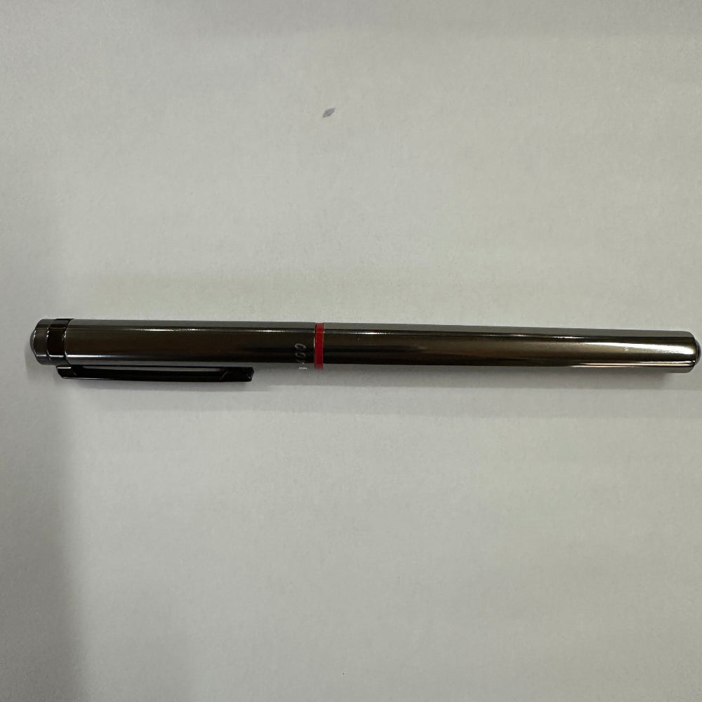 Rotring 400 Gloss Gunmetal Fountain Pen FINE - New Old Stock