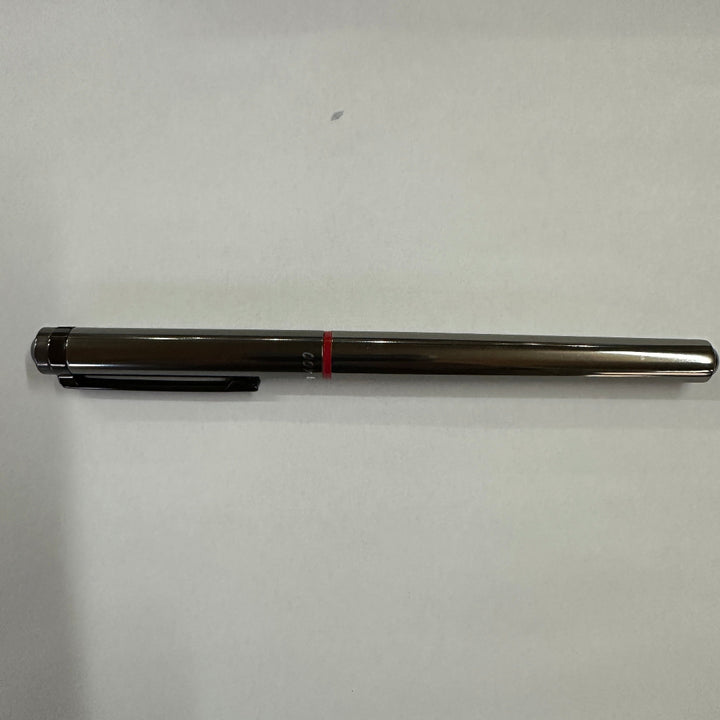 Rotring 400 Gloss Gunmetal Fountain Pen FINE - New Old Stock