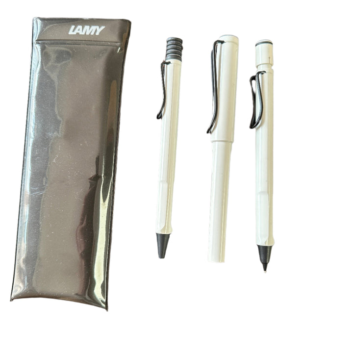 Lamy Safari White Set of 3