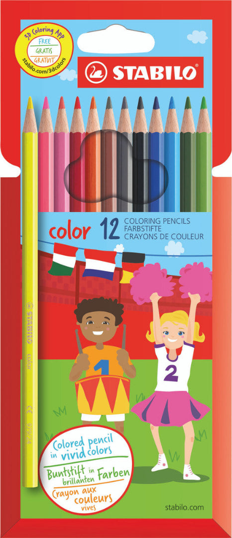 Stabilo Color 12 Colouring Pencils