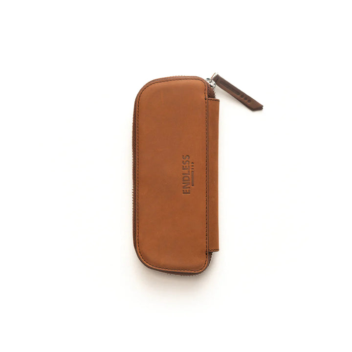 Endless Companion 2 Pen Adjustable Leather Pouch - Applebee Pens
