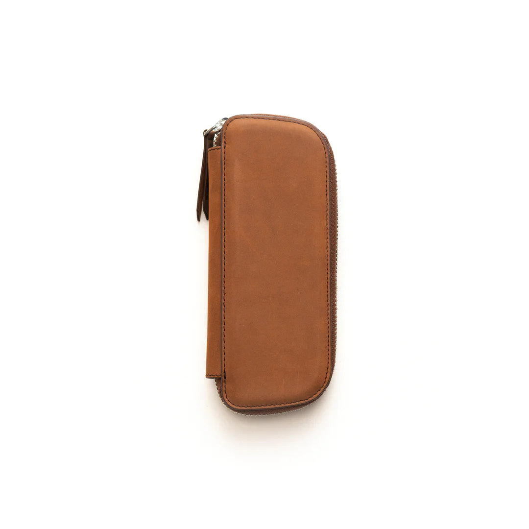 Endless Companion 2 Pen Adjustable Leather Pouch - Applebee Pens
