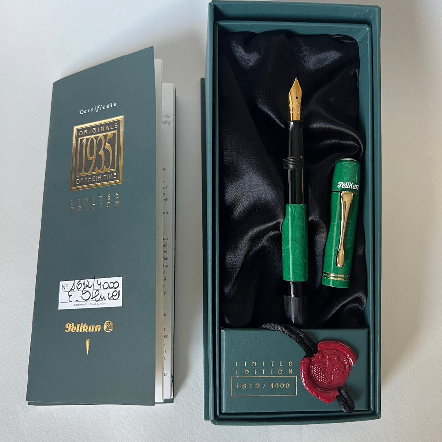 Pre-Loved Pelikan 1935 Green Limited Edition Fountain Pen