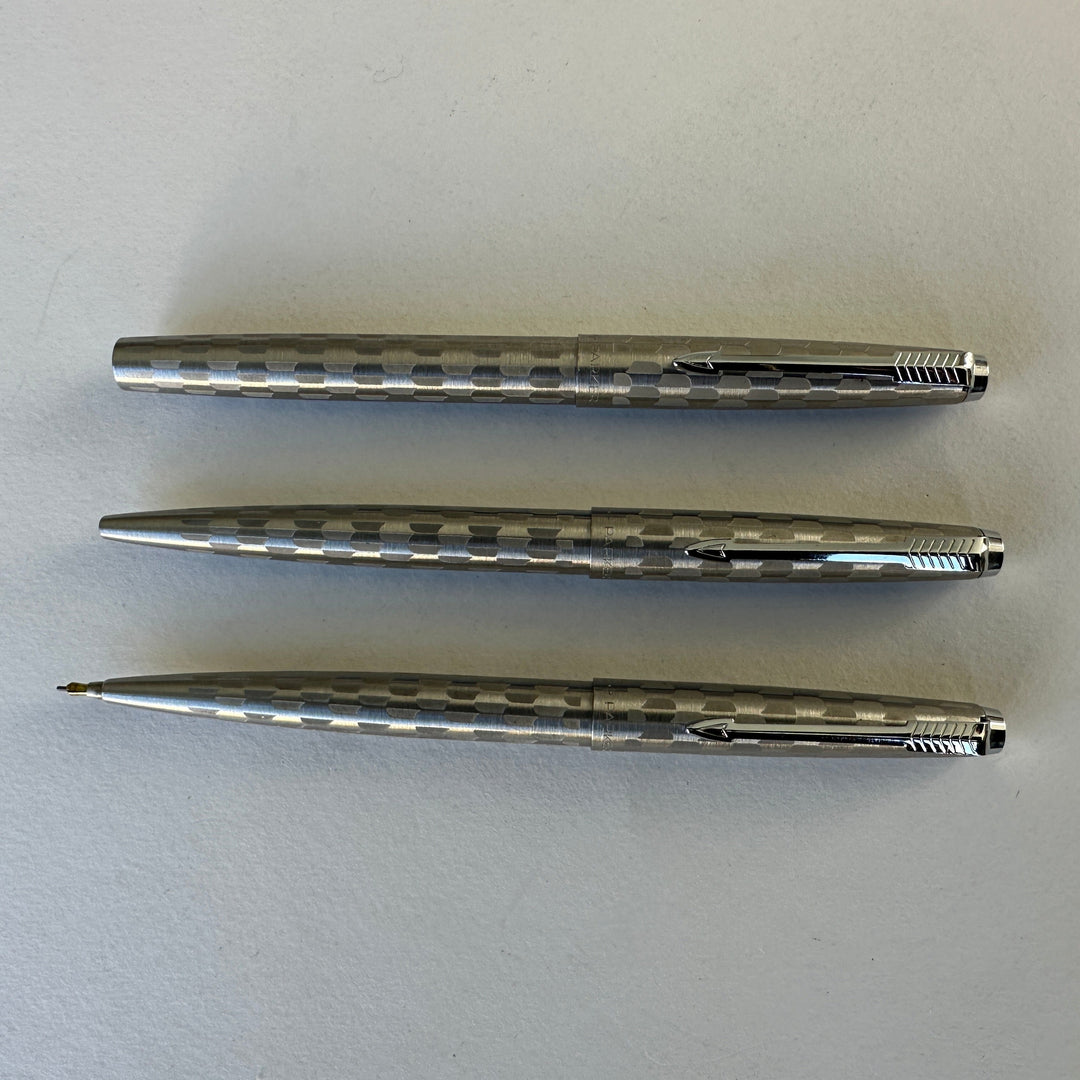 Parker 45 Vintage  Harlequin Shield Pen Set - New Old Stock