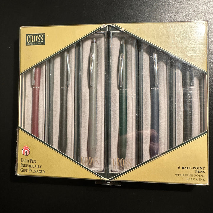 Cross Century Classic Ballpoint Pen Gift Set – “International Traveller’s Gift Assortment” (New Old Stock)