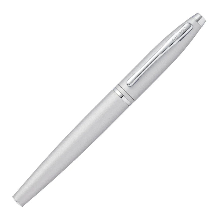 Cross Calais Satin Chrome Fountain Pen - Medium Nib