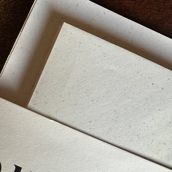 Letter Writing Pack Natural Cream - Brown