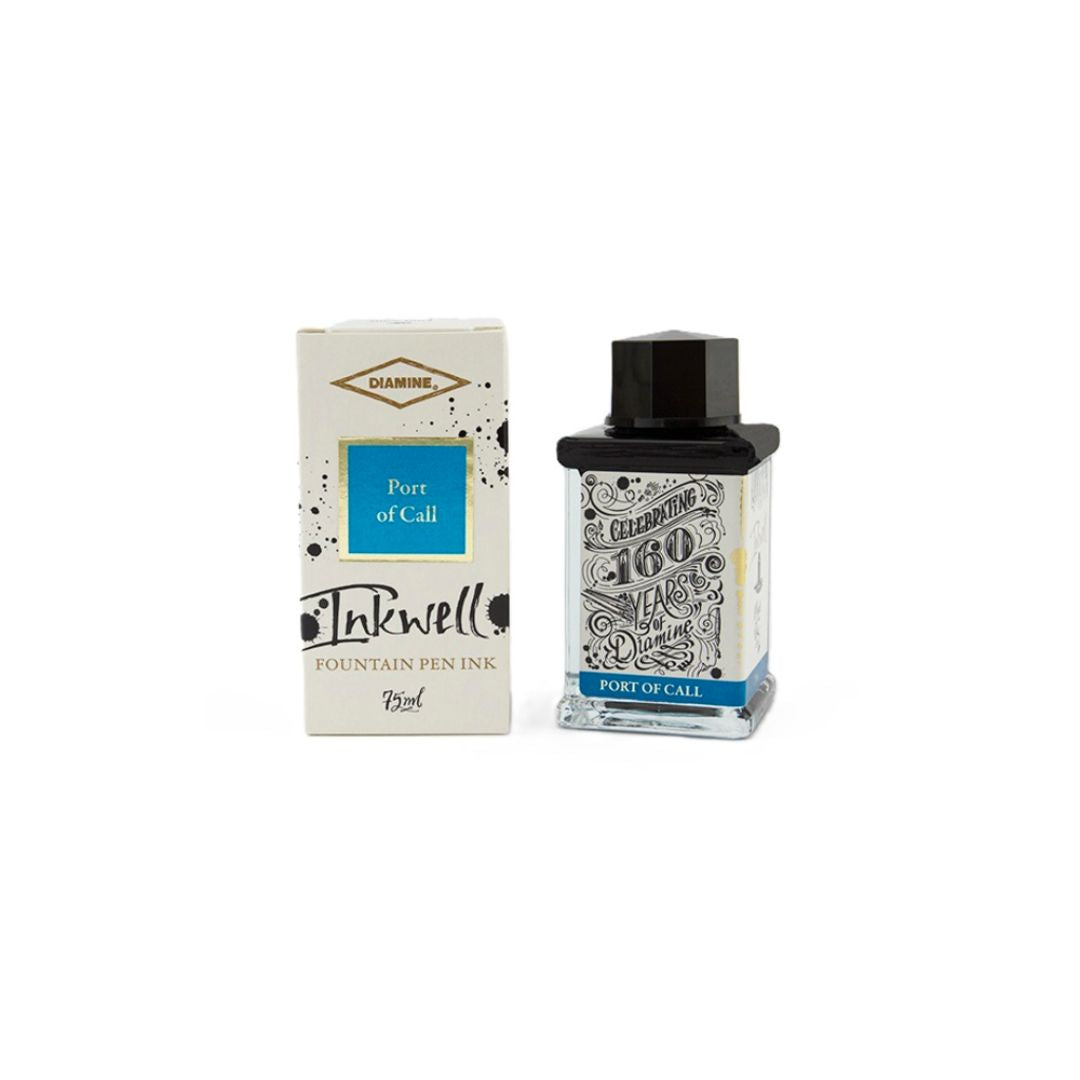 Diamine 160th Anniversary Fountain Pen Ink Bottle 75ml - Port of Call