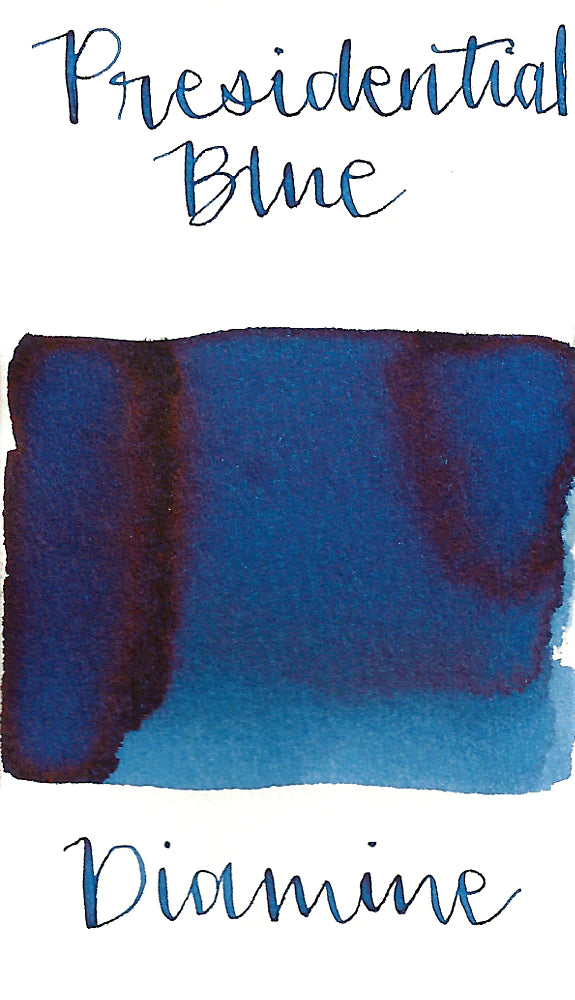 Diamine Fountain Pen Ink Bottle 80ml - Presidential Blue