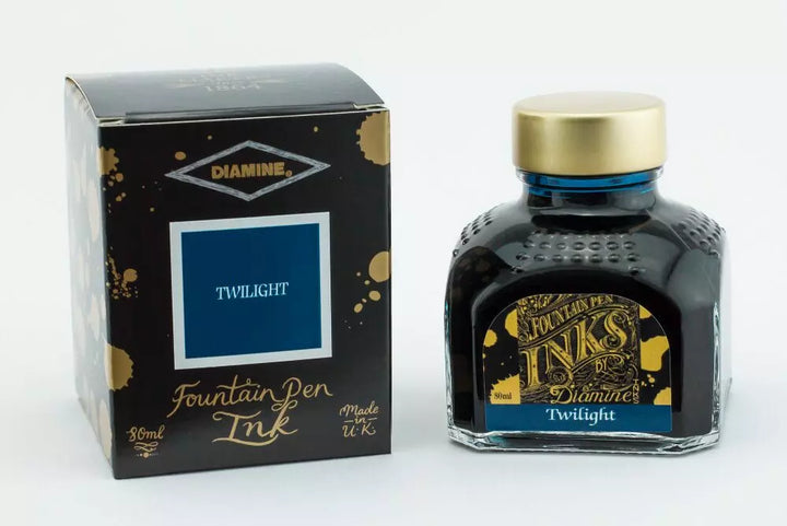 Diamine Fountain Pen Ink Bottle 80ml - Twilight