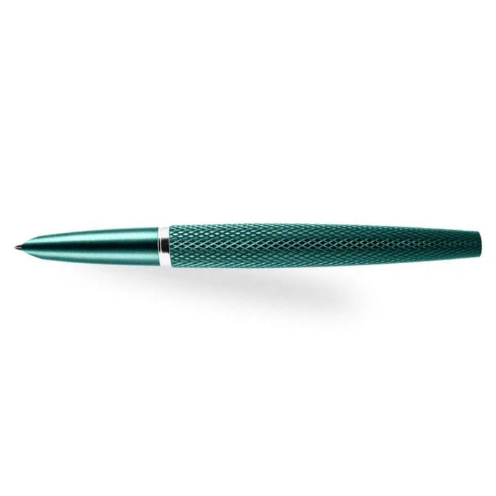 Diplomat Viper Fountain Pen - Green Guilloche F/M