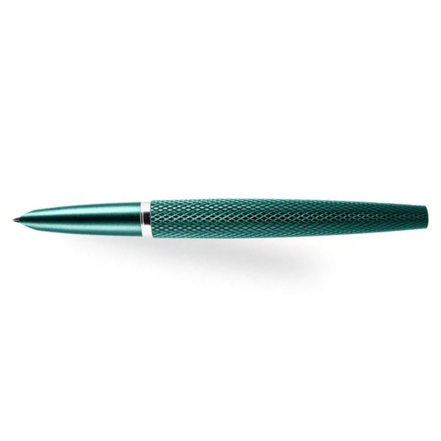 Diplomat Viper Fountain Pen - Green Guilloche F/M