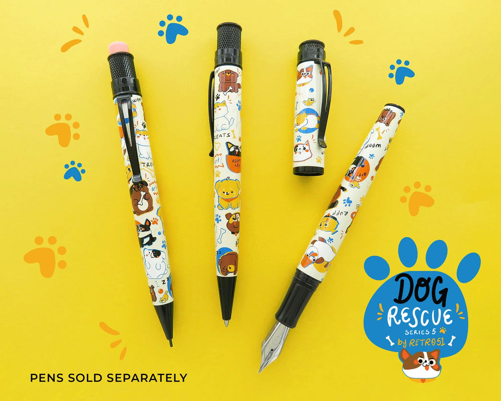 Retro 51 Tornado Dog Rescue Series 5 Ballpoint Pen - Take Me Home