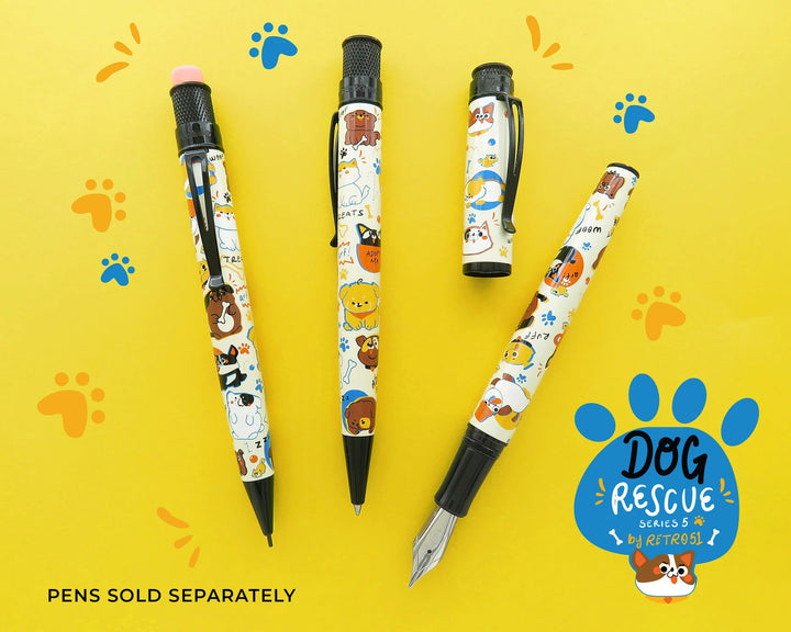 Retro 51 Tornado Dog Rescue Series 5 Ballpoint Pen - Take Me Home