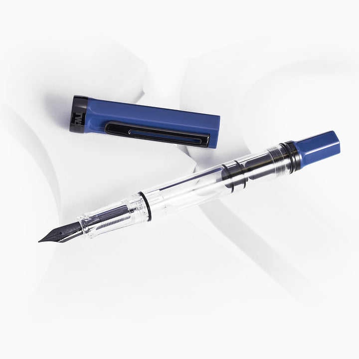 TWSBI ECO Slate Blue with Onyx Fountain Pen