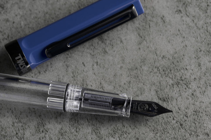 TWSBI ECO Slate Blue with Onyx Fountain Pen
