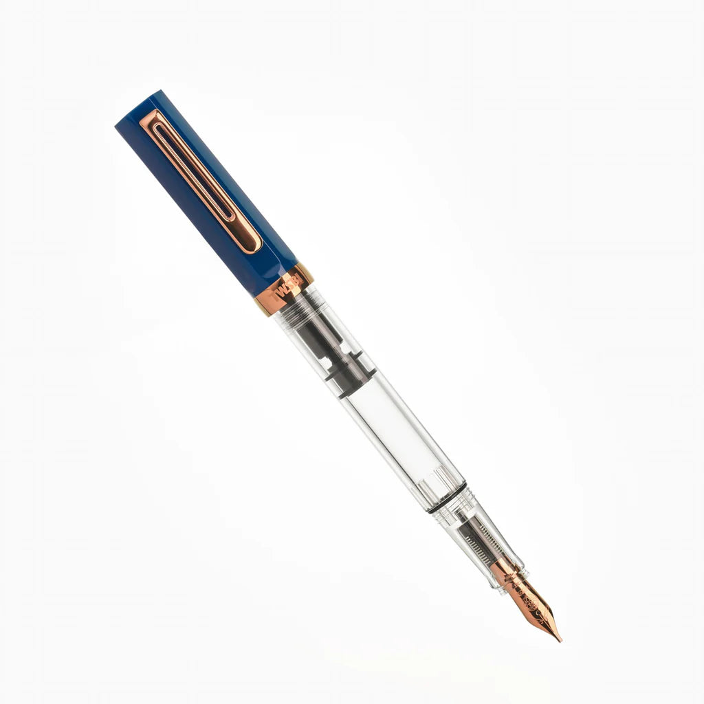 TWSBI ECO Fountain Pen - Indigo Blue with Bronze