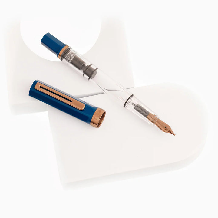 TWSBI ECO Fountain Pen - Indigo Blue with Bronze