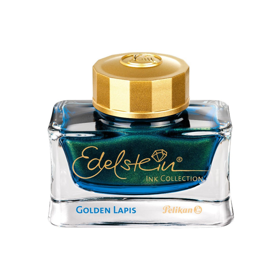 Pelikan Edelstein Fountain Pen Ink Bottle - Golden Lapis