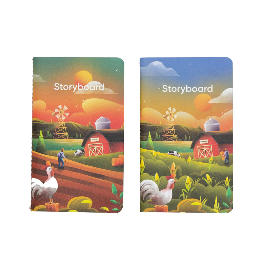 Endless Storyboard Pocket Notebook Pack - The Farm Edition