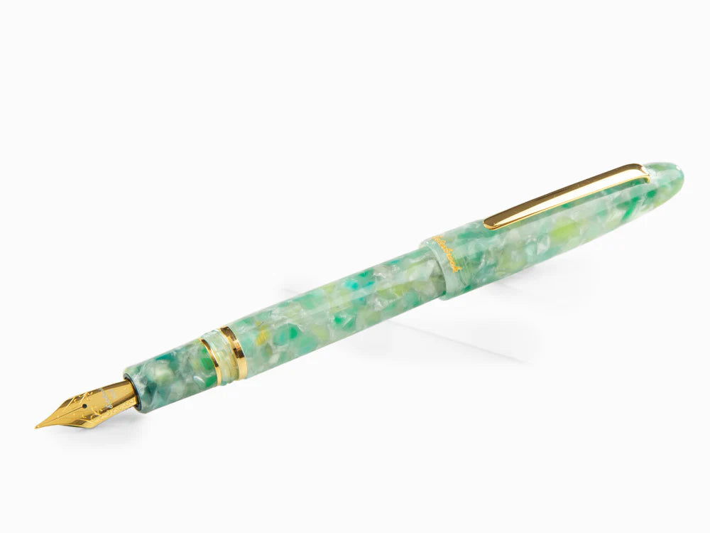 Esterbrook Estie Sea Glass Gold Trim Fountain Pen