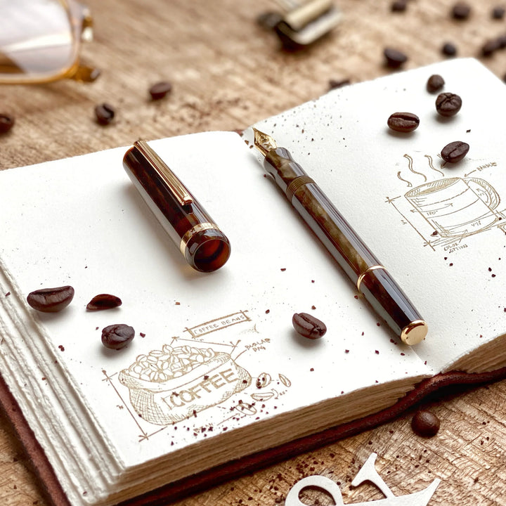 Esterbrook JR Pocket Fountain Pen - Pumpkin Latte