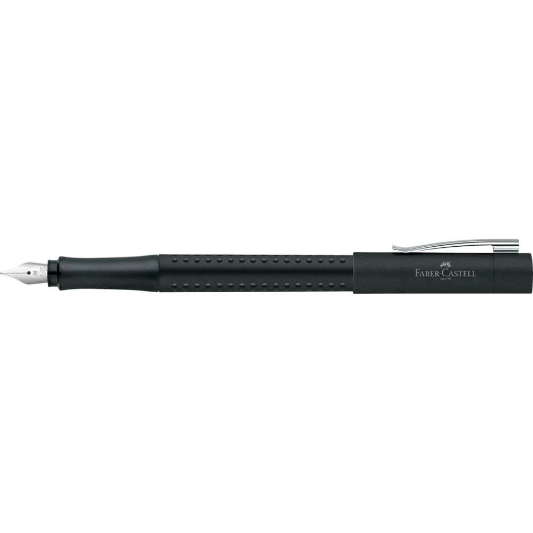 FaberCastell Grip 2010 Fountain Pen All Black Applebee Pens