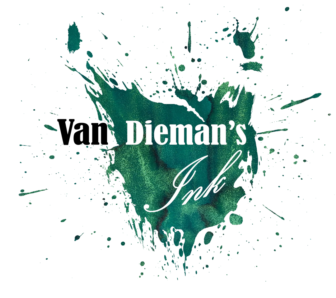 Van Dieman's Feline - Emerald Eyes Shimmering Fountain Pen Ink