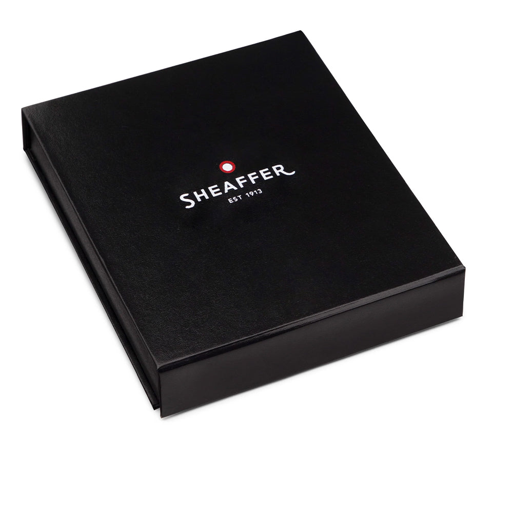 Sheaffer VFM Ballpoint Pen Set Matt Black with Chrome