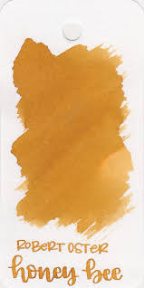 Robert Oster Signature Fountain Pen Ink - Honey Bee
