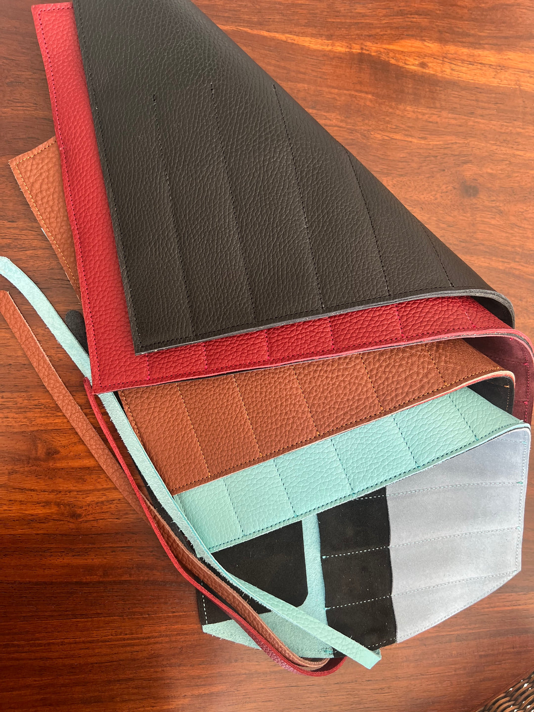 Girologio 10 Pen Roll Rustic Saddle- Leather