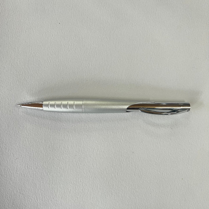 Rotring Initial Silver Chrome Ballpoint Pen - New Old Stock