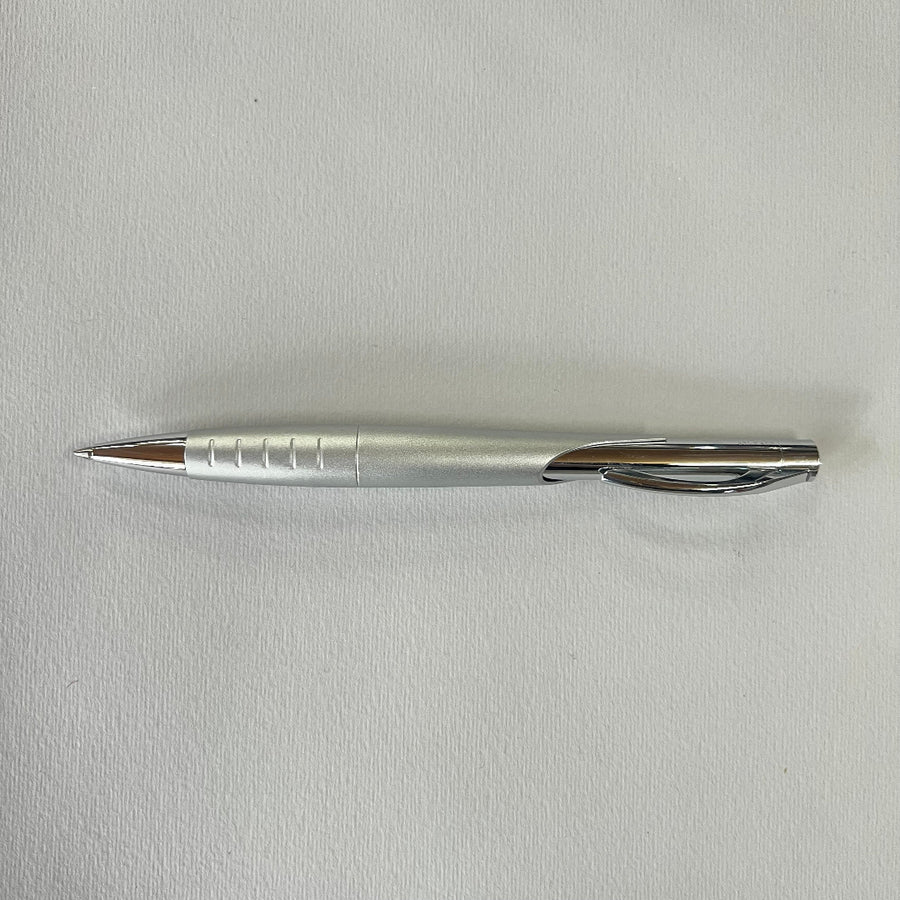 Rotring Initial Silver Chrome Ballpoint Pen - New Old Stock