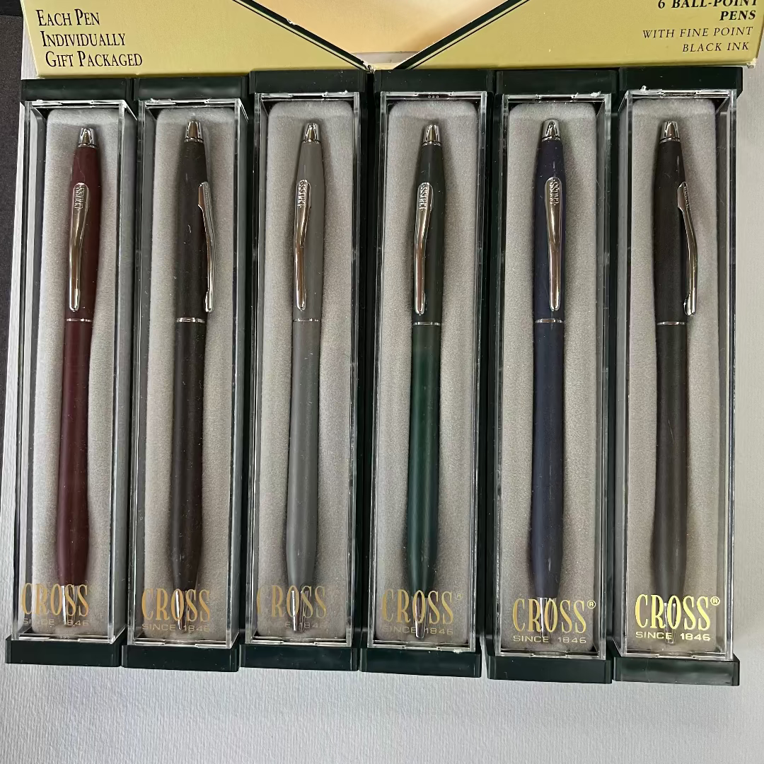 Cross Century Classic Ballpoint Pen Gift Set – “International Traveller’s Gift Assortment” (New Old Stock)