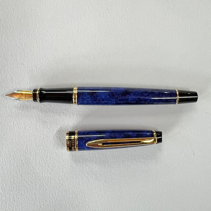 Waterman Expert 2 Blue Fountain Pen - New Old Stock