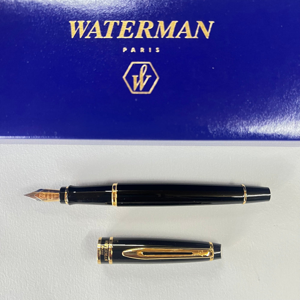 Waterman Expert 2 Black Fountain Pen - New Old Stock