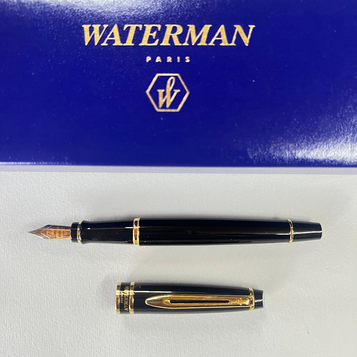 Waterman Expert 2 Black Fountain Pen - New Old Stock