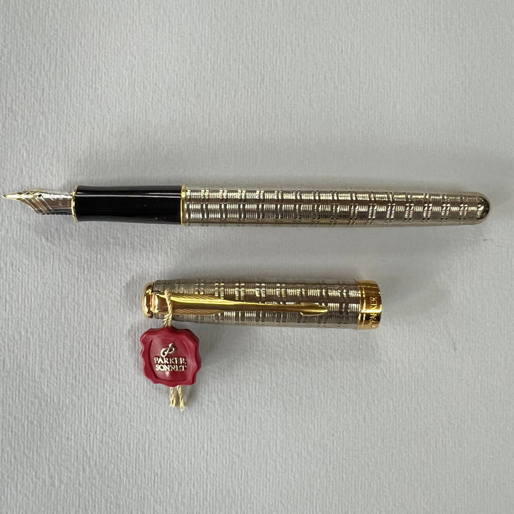 Parker Sonnet 3 Ciselé Tartan Fountain Pen - New Old Stock